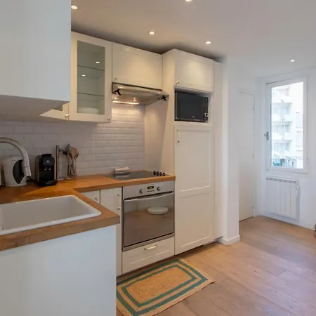 Apartmán A16 Staywiz Us - 2bdr Sea View - Center - Parking & Terrace Antibes